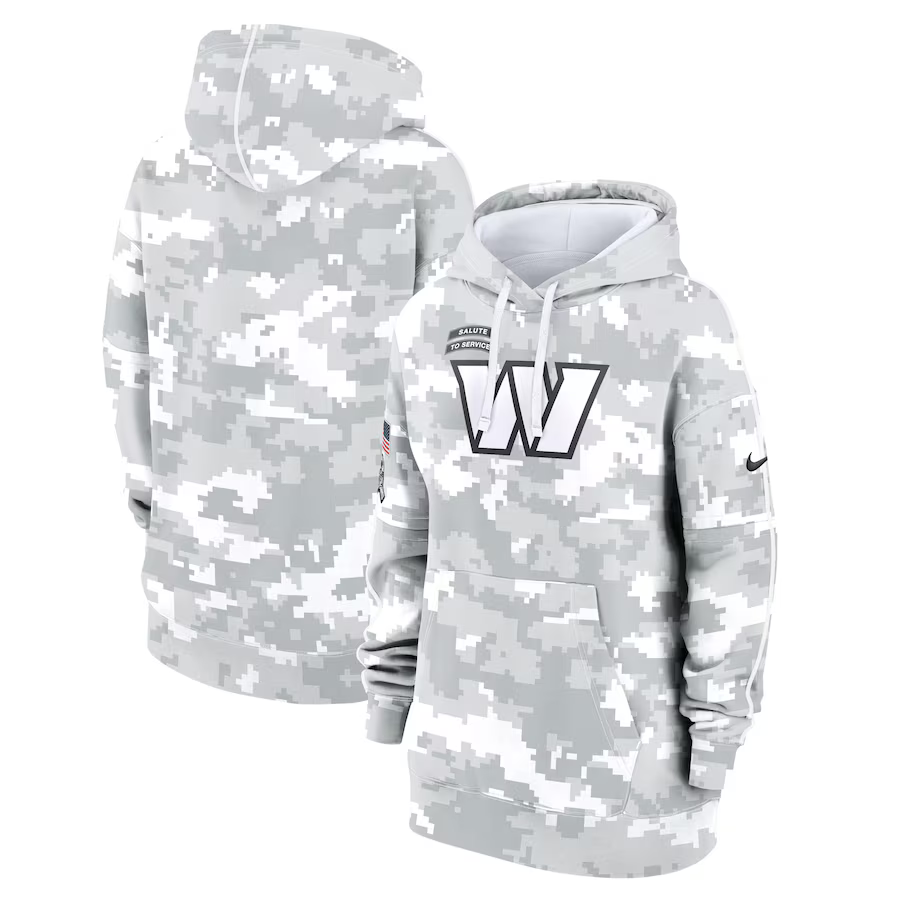 Women Washington Commanders 2024 Nike NFL hoodie->women nfl jersey->Women Jersey
